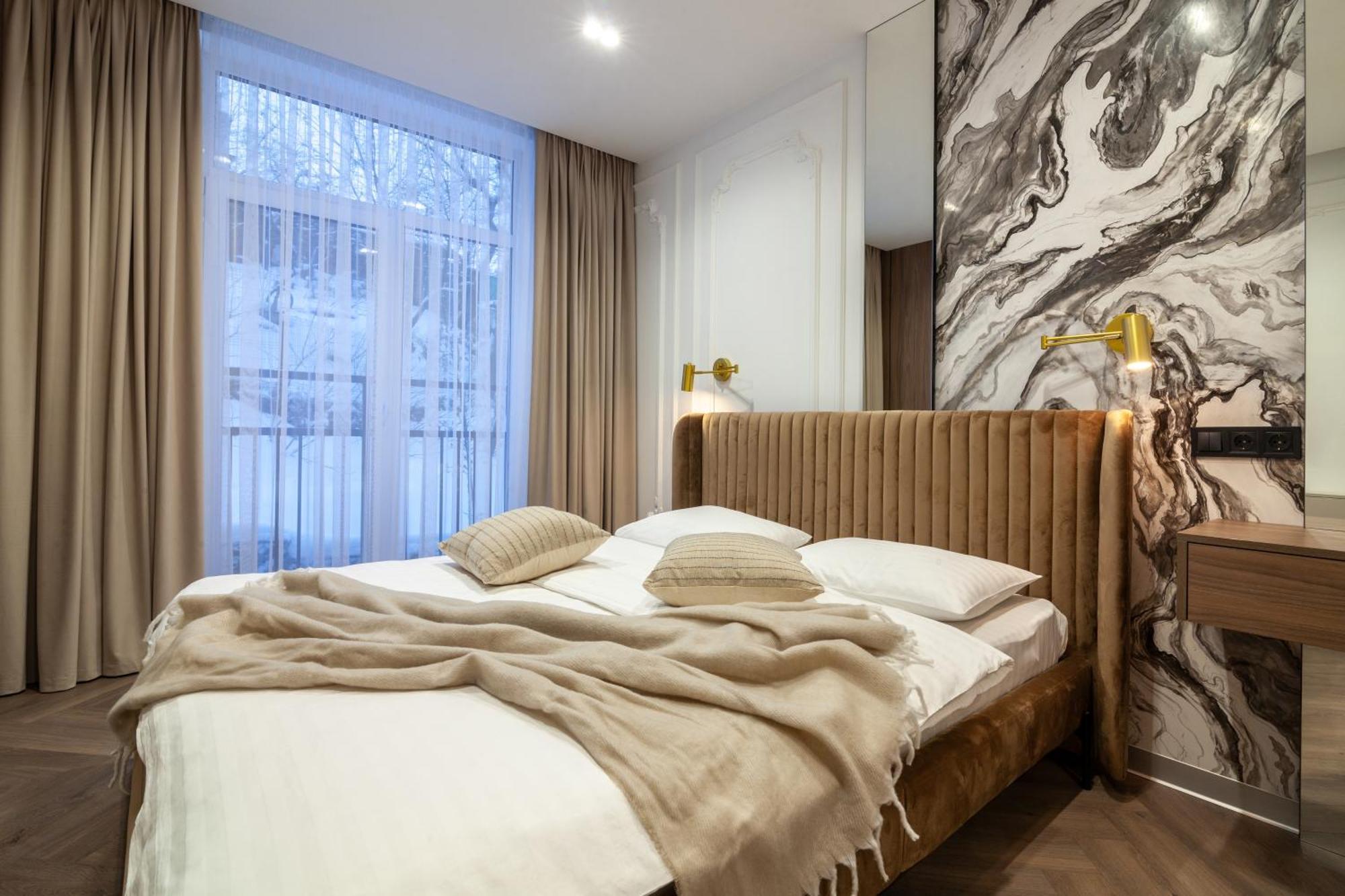Apartment Shevchenko St.,New Building Львов Экстерьер фото